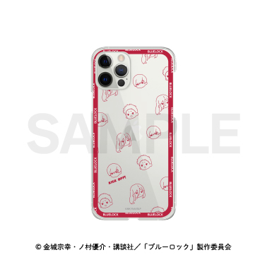 ブルーロック_ 全機種対応ハードスマホケース(iPhone14ProMAX)10.総柄C