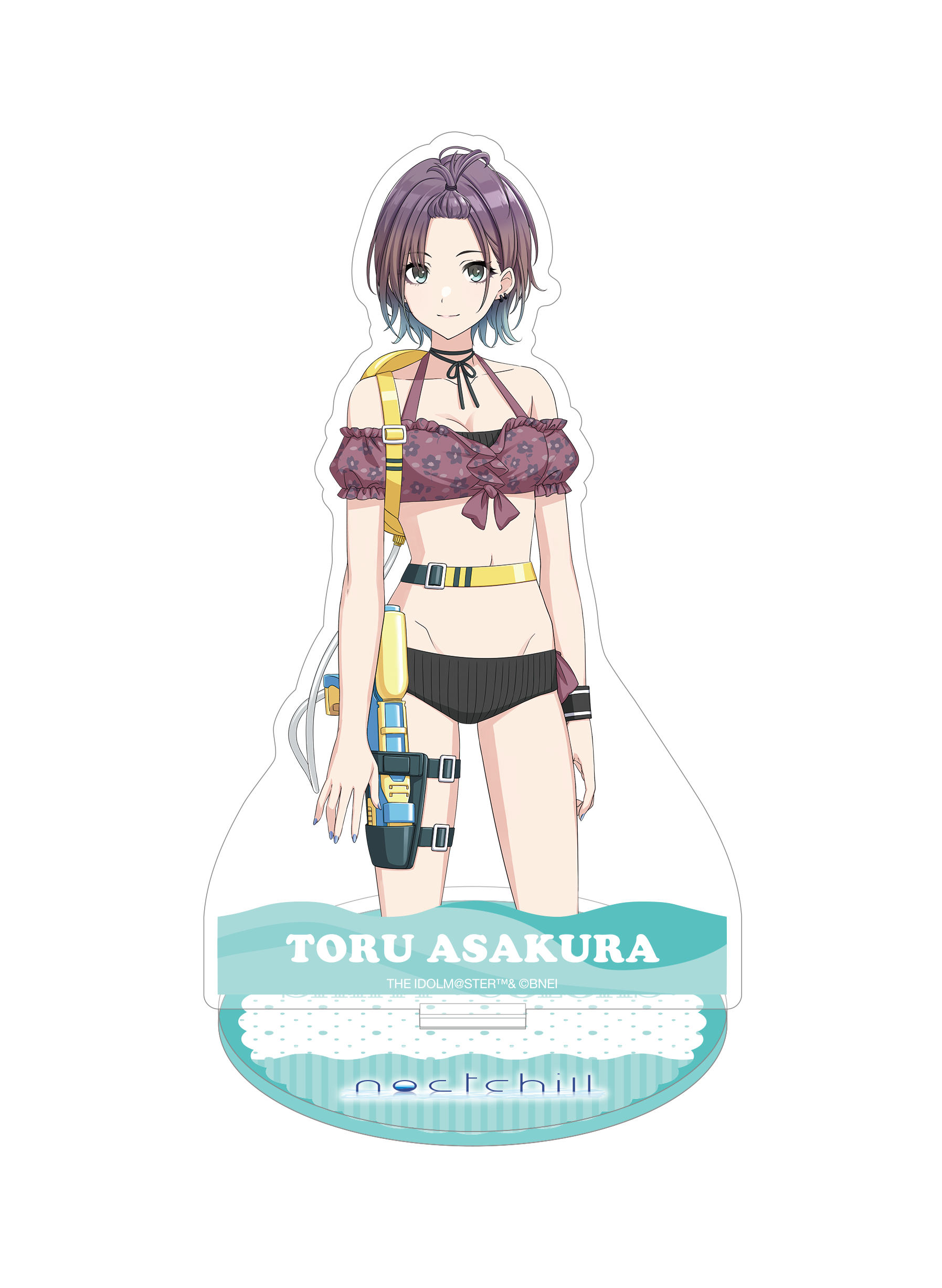 アクリルパネル (おしごとエフォートレスver.)　浅倉透 アイドルマスター シャイニーカラーズ」×「雀魂」コラボ開催記念