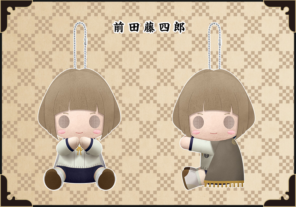 ぴたぬい 刀剣乱舞 ONLINE 4つセット ぴたぬい 前田藤四郎、千子村正、長曽祢虎徹、松井江｜刀剣乱舞