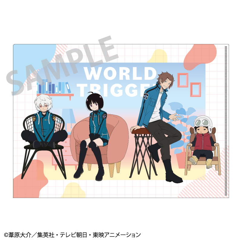 ワールドトリガー_A4シングルクリアファイル_A_チェア