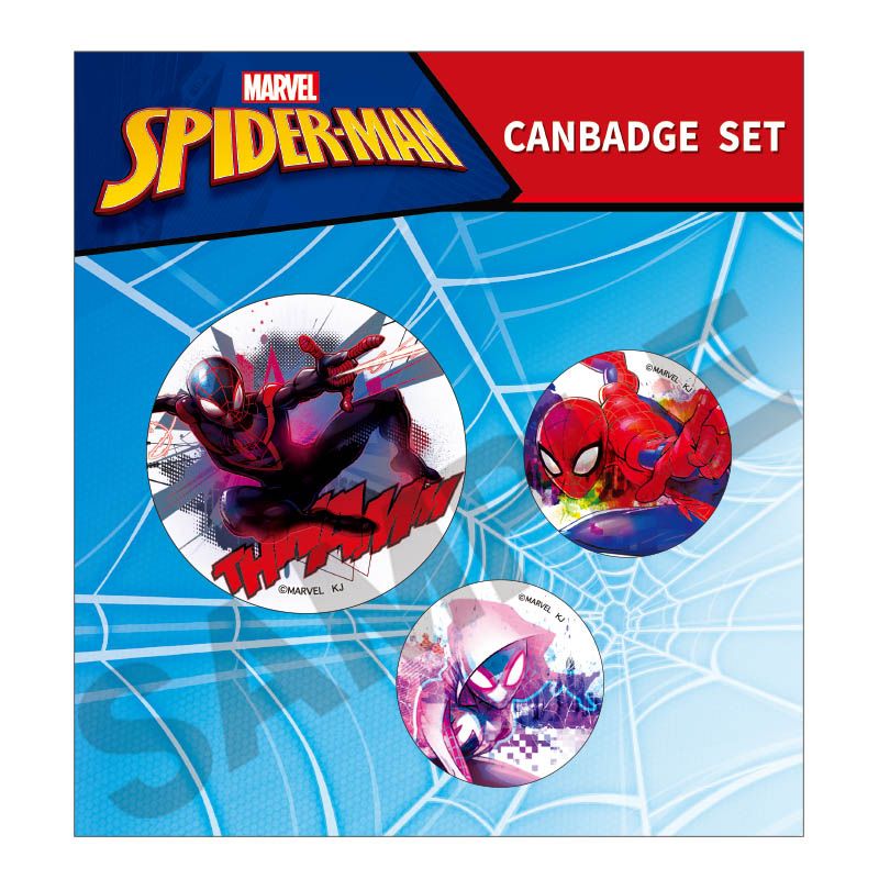 スパイダーマン_缶バッジセット | スパイダーマン公式グッズ