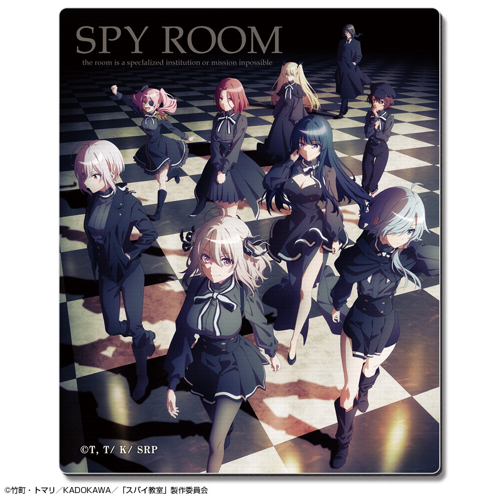 スパイ教室_ラバーマウスパッド デザイン10(集合)