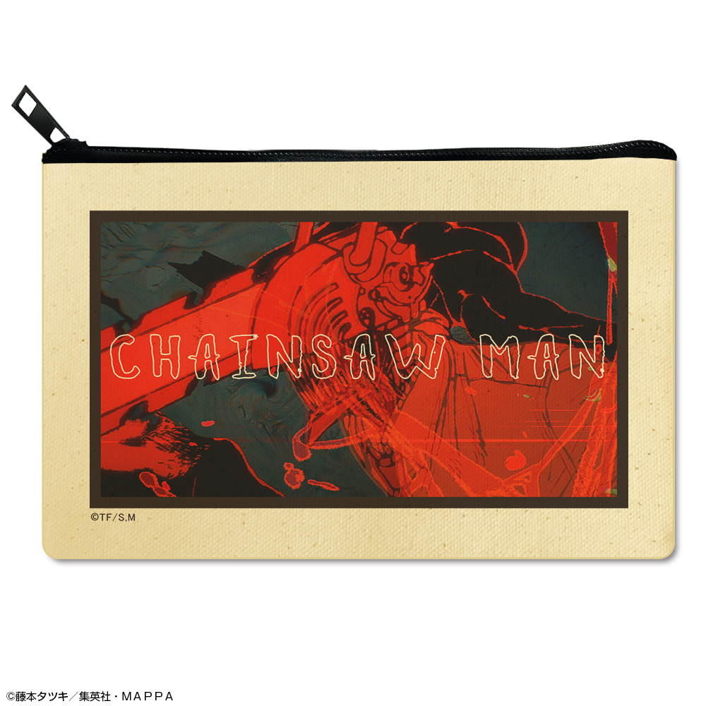 チェンソーマン_フラットポーチ デザイン03(チェンソーマン)