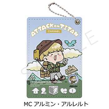 進撃の巨人 The Final Season_第8弾 パスケース Mocho-C アルミン
