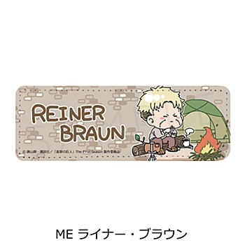 進撃の巨人 The Final Season_第8弾 レザーバッジ(ロング) Mocho-E ライナー