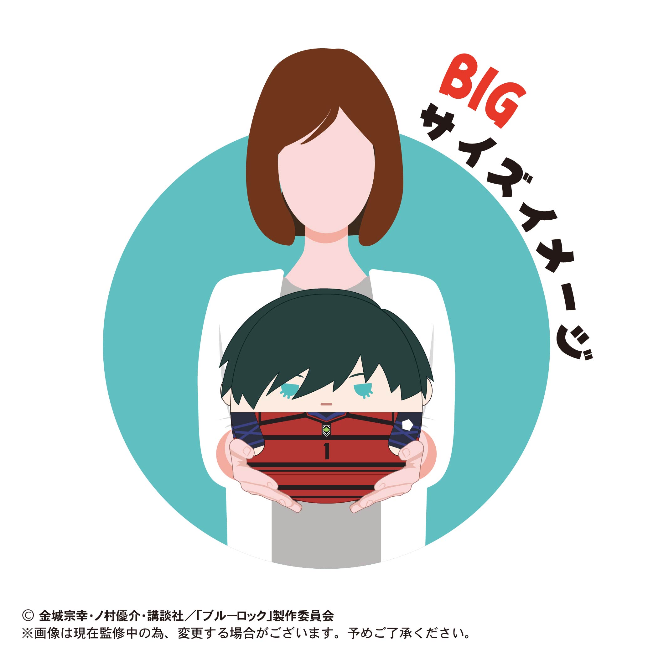 ブルーロック_ふわコロりんBIG3 A:潔世一 | 公式グッズ・公式