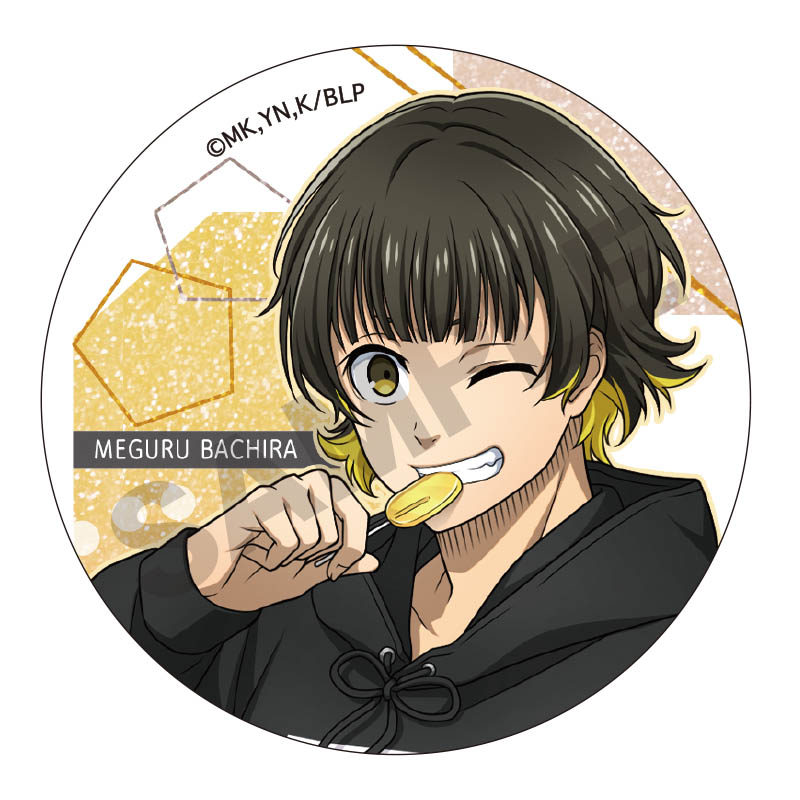 ブルーロック_トレーディンググリッター缶バッジ/パーカー【BOX