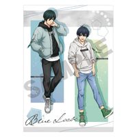 ブルーロック スカジャン クリアファイル 凪誠士郎 蜂楽廻 潔世一 糸師凛 漫画 ブルーロック_シングルクリアファイル/潔世一_糸師凛_パーカー
