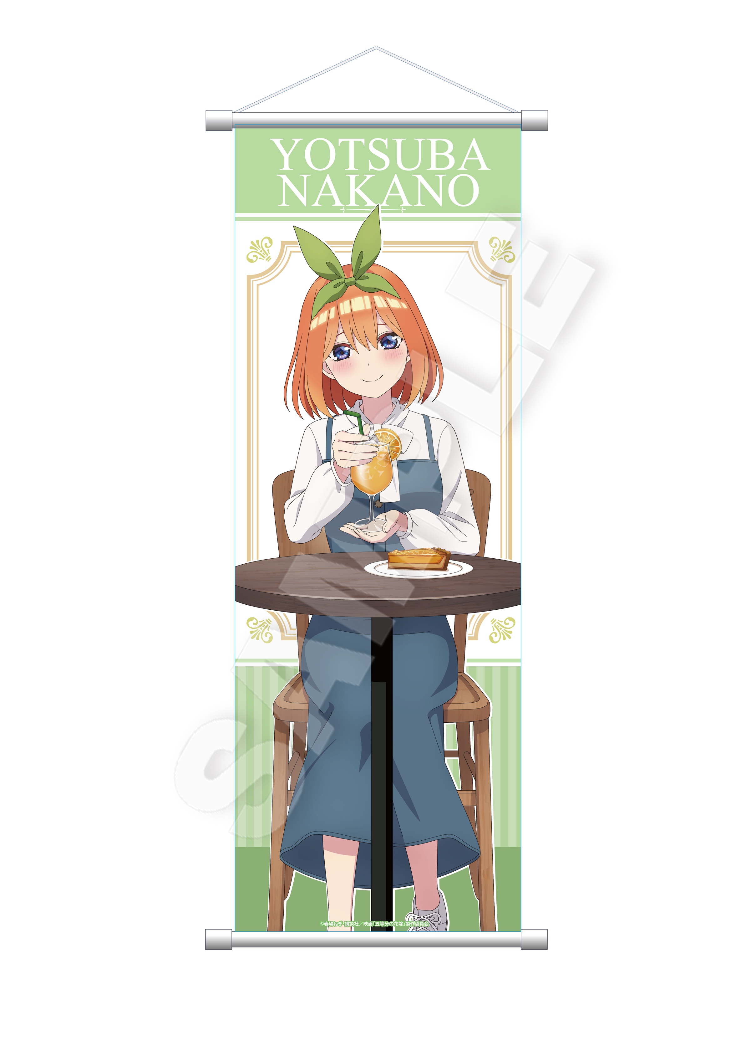 映画 五等分の花嫁_スリムタペストリー 中野四葉 ランチデートVer.