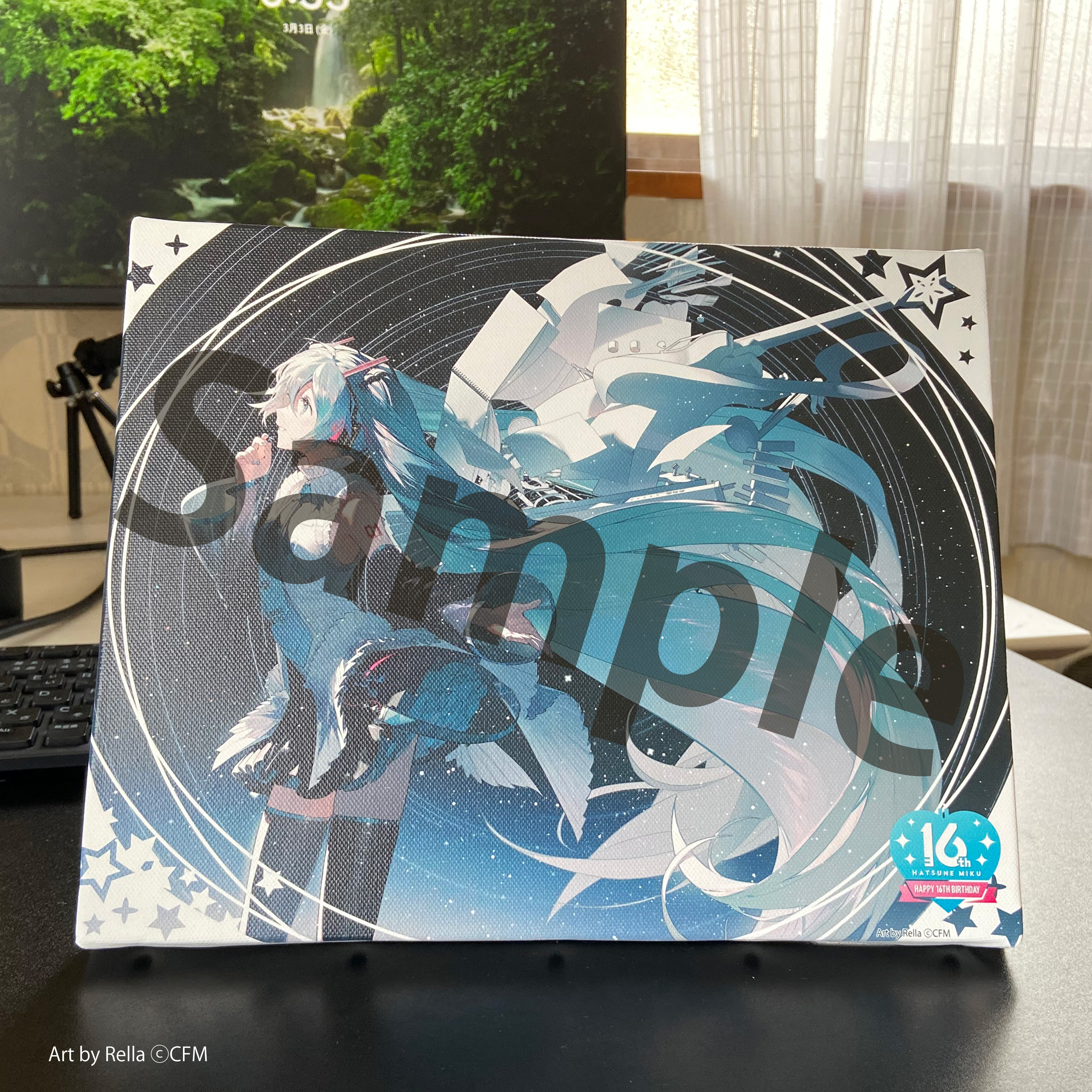 初音ミク Happy 16th Birthday 等身大タペストリー Amazon.co.jp: 初音ミク Happy 16th Birthday - Dear Creators