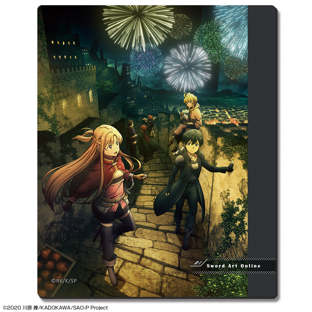 劇場版 ソードアート・オンライン -プログレッシブ- 冥き夕闇のスケルツォ_ラバーマウスパッド デザイン04(集合/A)