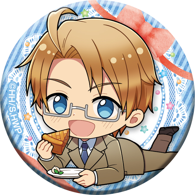 ヘタリア ごろりん 缶バッジ セット イギリス ヘタリア World☆Stars_ごろりん缶バッジコレクション 1BOX