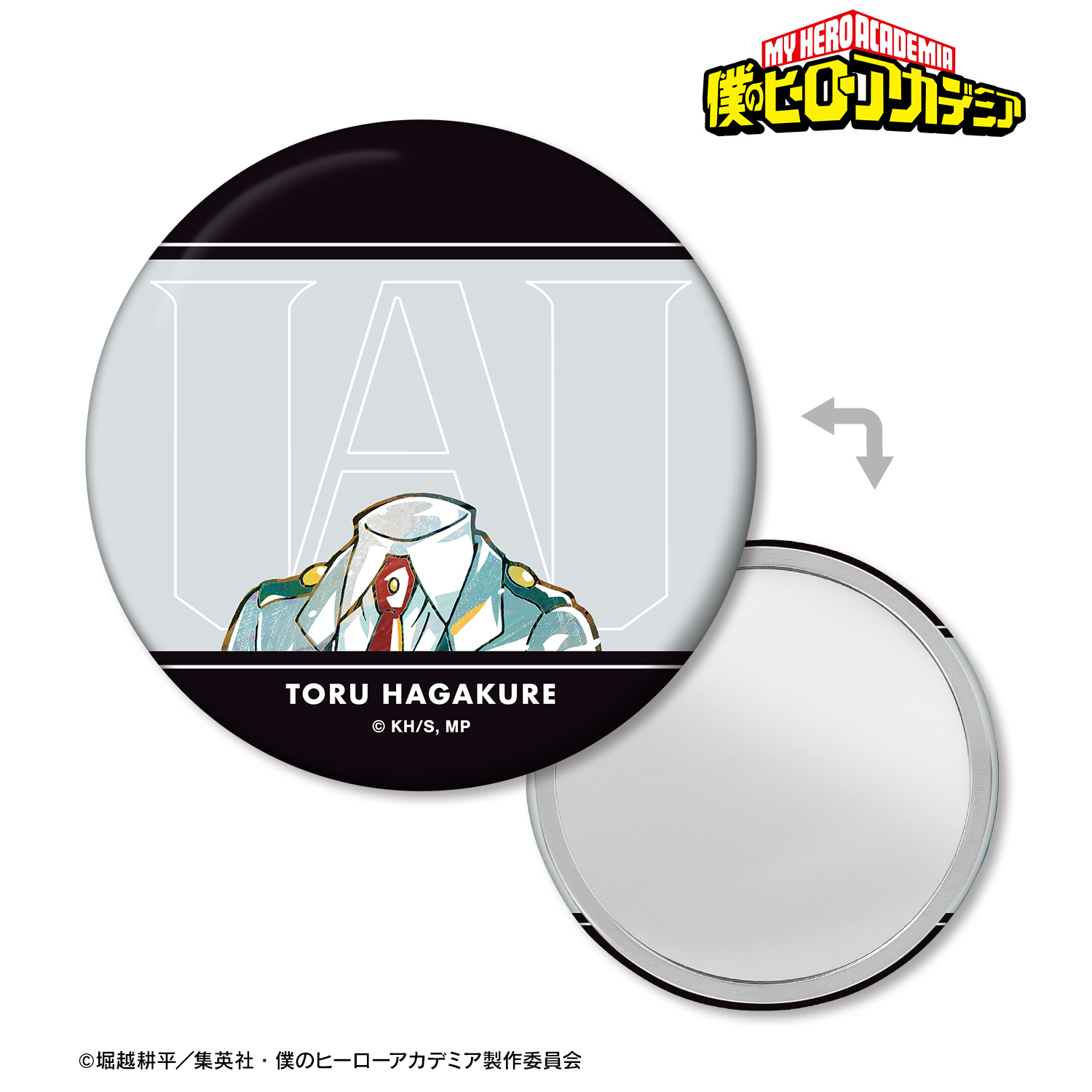 僕のヒーローアカデミア_葉隠透 Ani-Art 第4弾 vol.2 缶ミラー