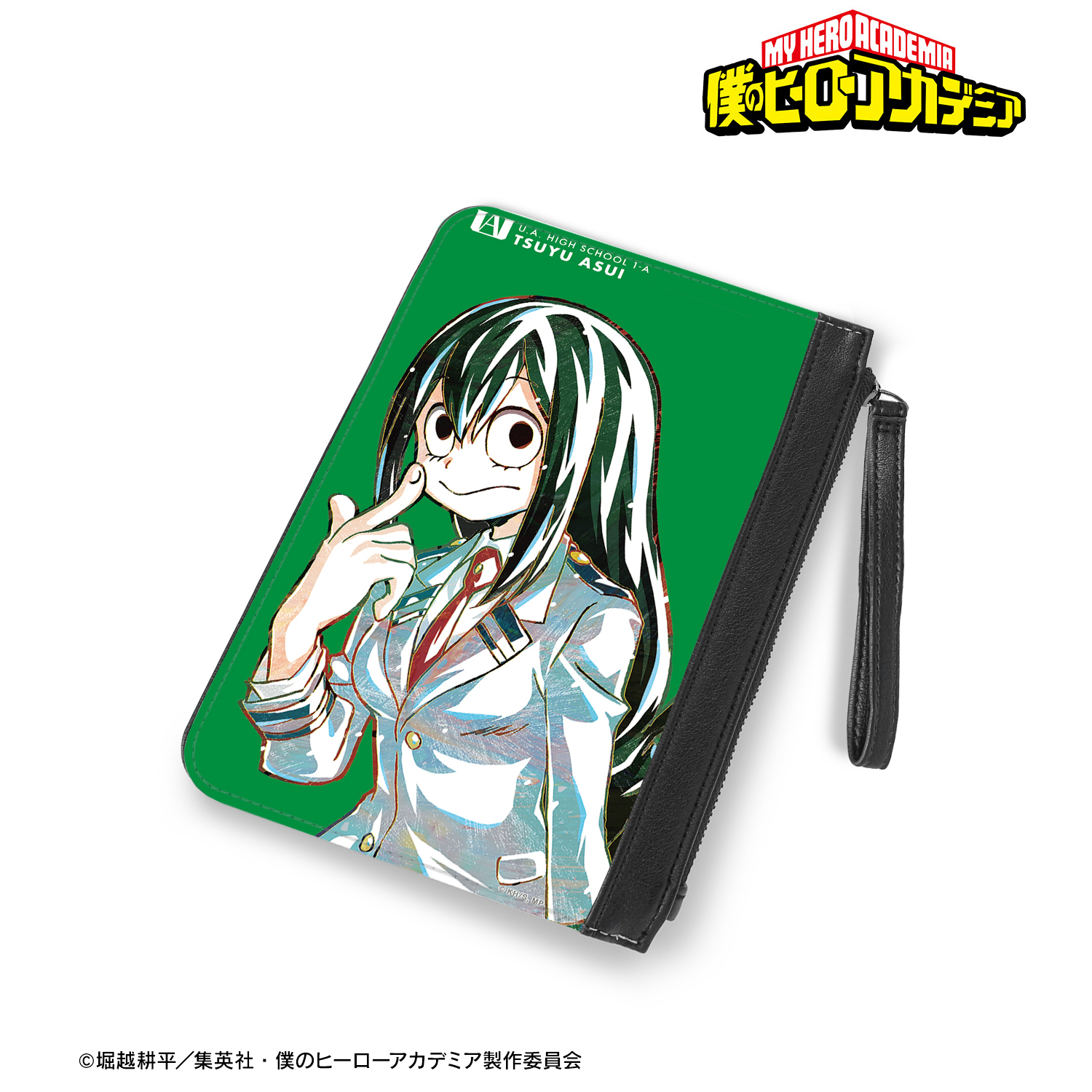 僕のヒーローアカデミア_蛙吹梅雨 Ani-Art 第4弾 vol.2 PUレザーフラットケース