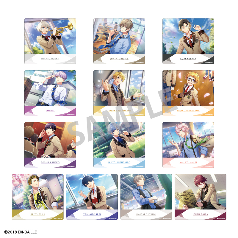 ウインドボーイズ!_トレーディングスクエアクリアカードvol.1 1BOX