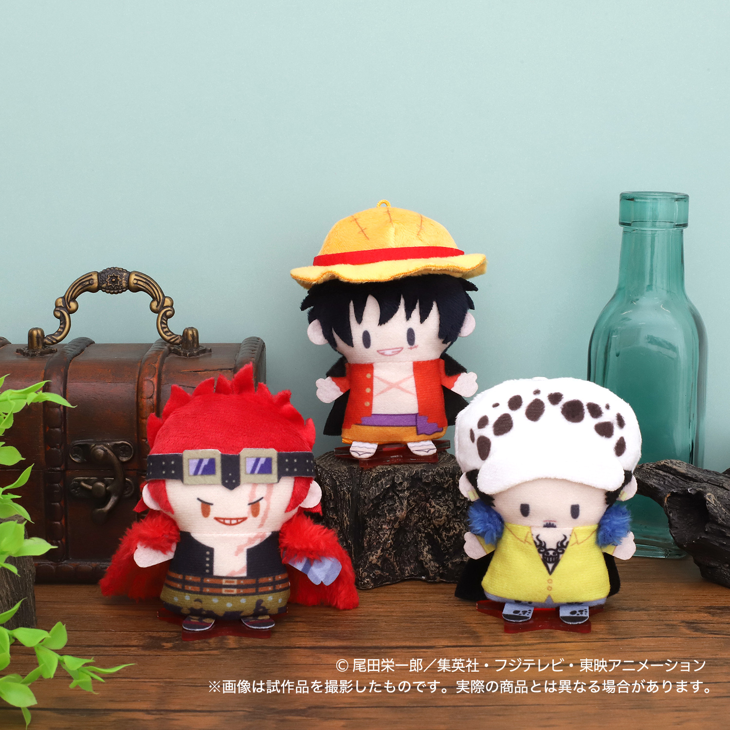 ワンピース　トラファルガー・ロー　コラソン　フィンガーマスコット ワンピース トラファルガー・ロー コラソン フィンガー