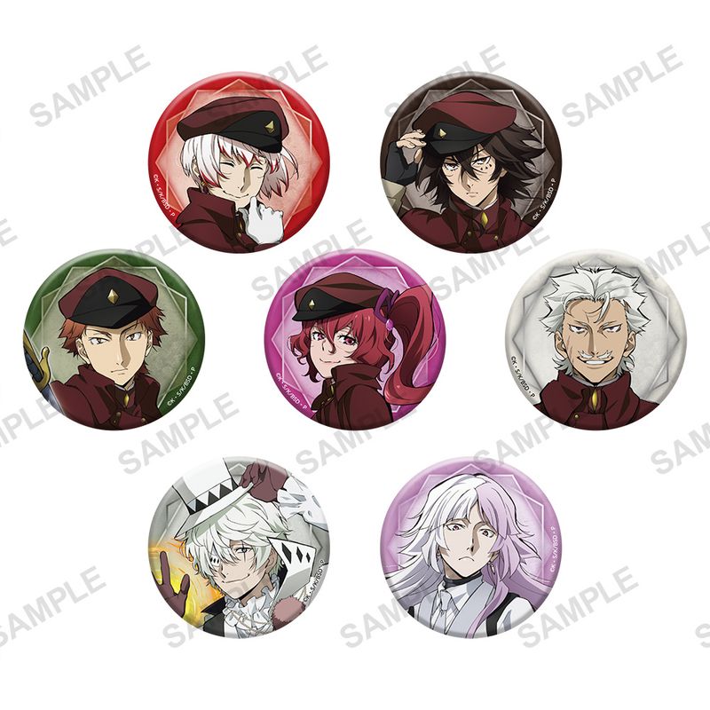 文豪ストレイドッグス_缶バッジ+ 第4シーズン 1BOX | 文豪ストレイ