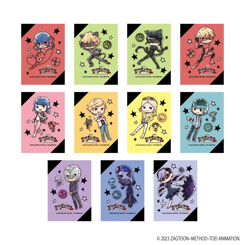 ミラキュラス レディバグ＆シャノワール_キャンバスアートミニ01