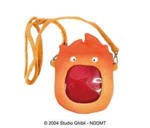 Studio Ghibli's Howl's Moving Castle Outing Pouch - Calcifer