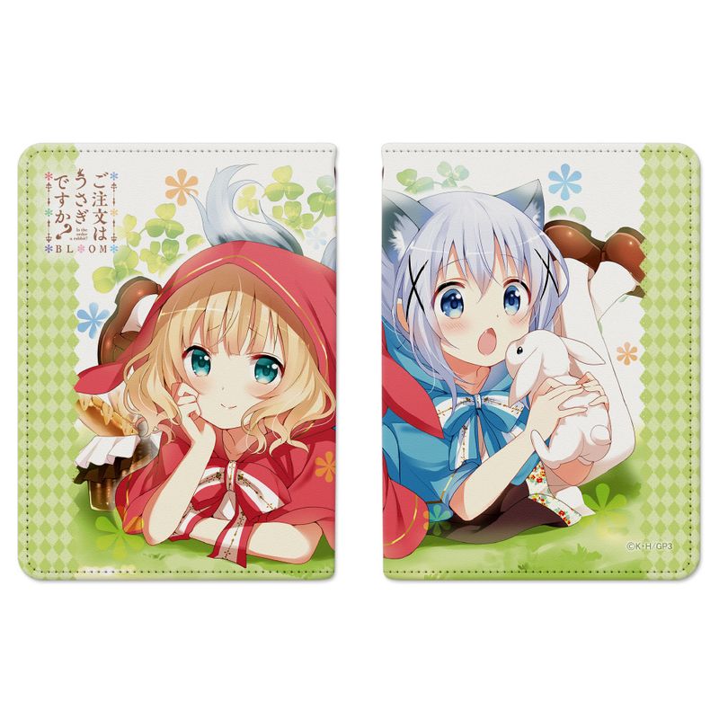 当選品 ご注文はうさぎですか? パスケース ご注文はうさぎですか？ BLOOM_二つ折りパスケース(チノ&シャロ) | ご