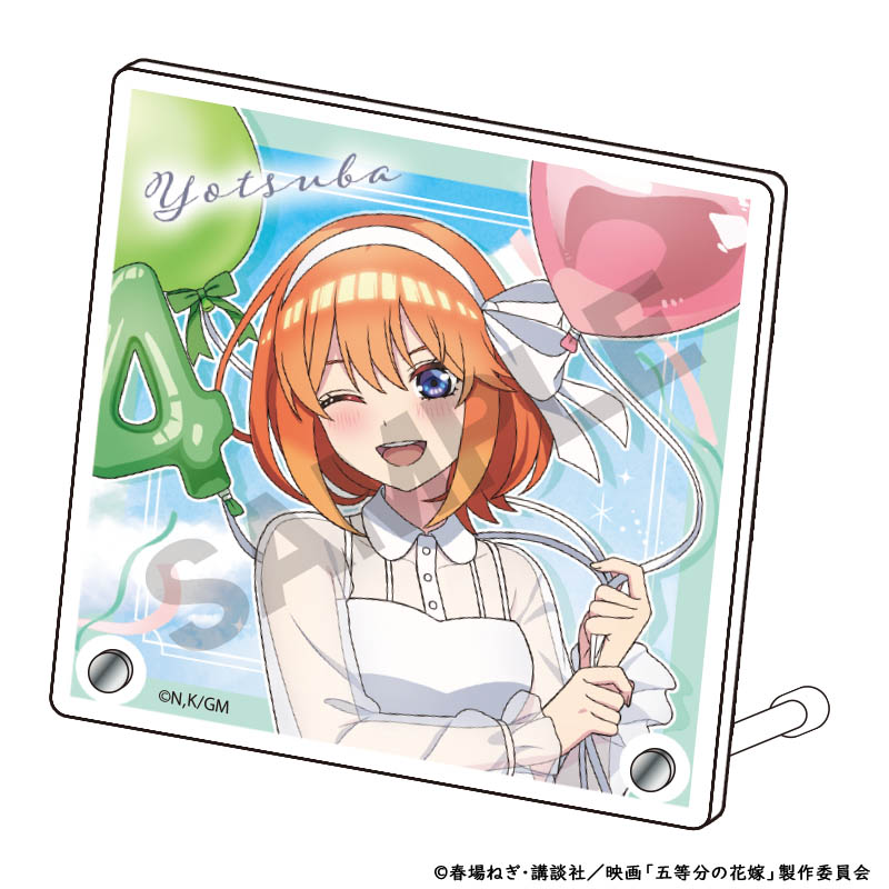 五等分の花嫁_ミニアクリルパネル/中野四葉_バルーン