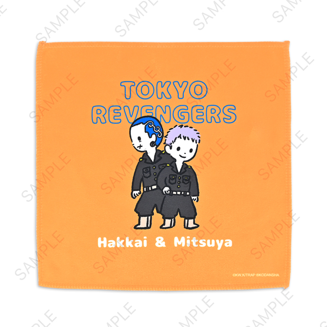 東京リベンジャーズ_ビィズニィズ ハンドタオル(八戒と三ツ谷)