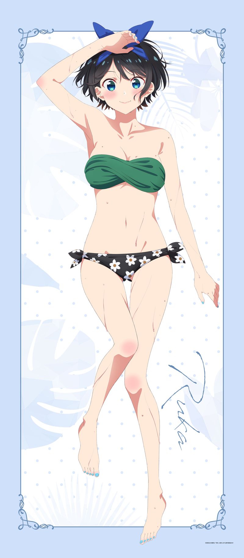 彼女、お借りします 第2期_描き下ろしBIGタペストリー 水着Ver.更科