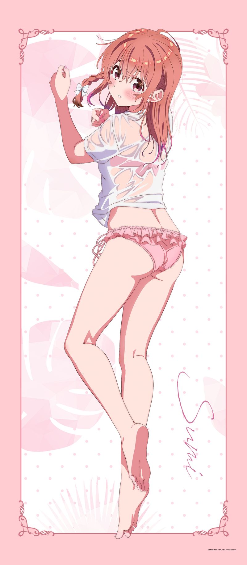 彼女お借りします かのかり 限定 等身大 タペストリー 桜沢墨 背伸び 彼女、お借りします]描き下ろし特大タペストリー（桜沢墨／マリン