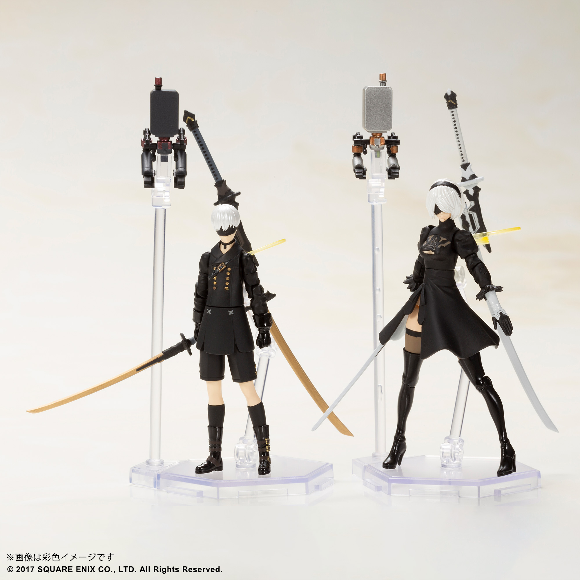 NieR:Automata_プラスチックモデルキット 2B&9S | 公式グッズ