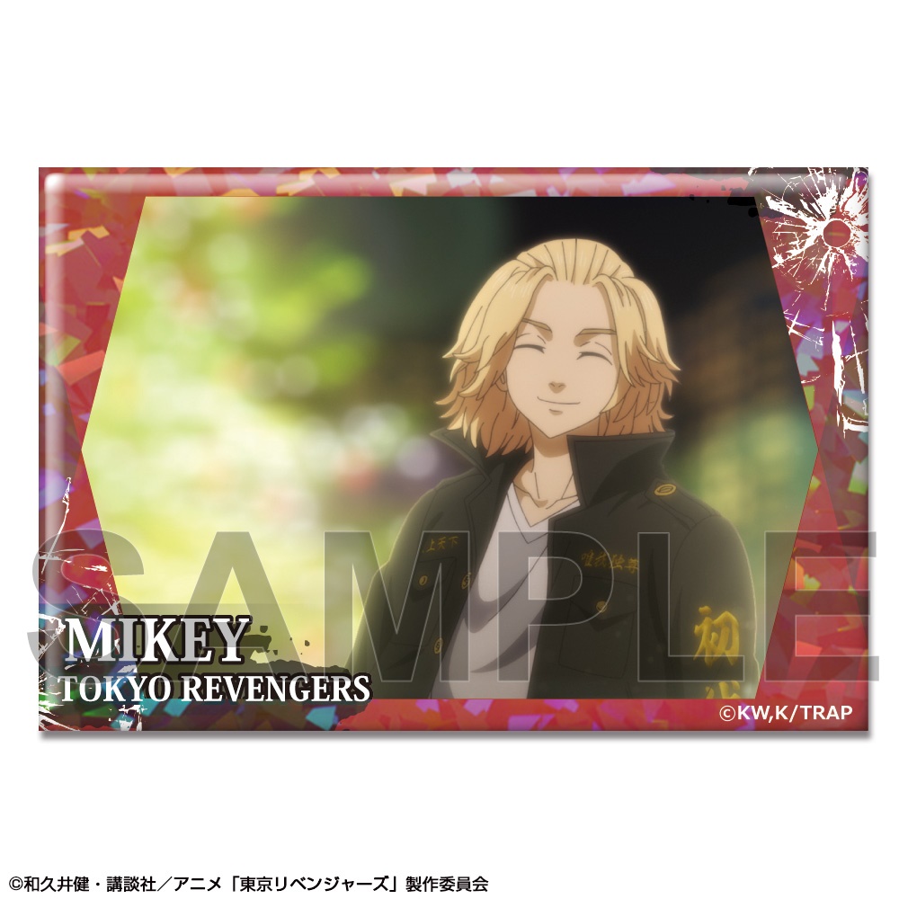 東京リベンジャーズ_ホログラム缶バッジ Ver.3 デザイン05(佐野