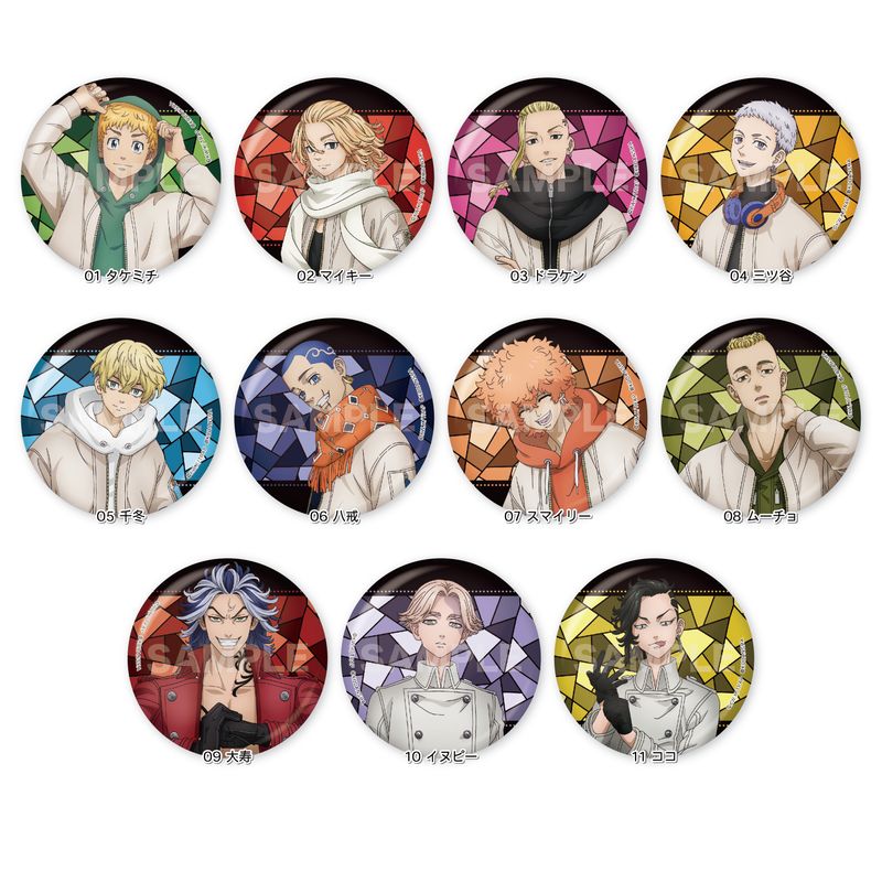 東京リベンジャーズ_メタリック缶バッジ /03 第3弾 1BOX | 東京