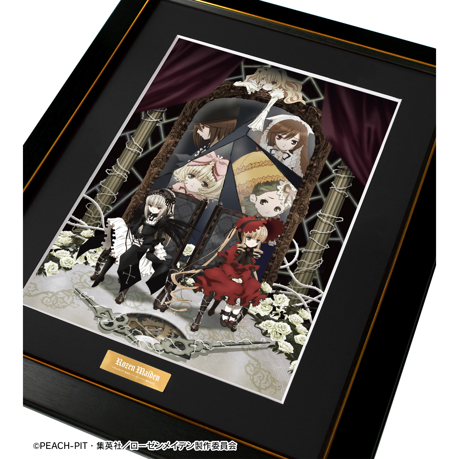 ローゼンメイデン キャラファイングラフ 水銀燈&真紅 ローゼンメイデン - 水銀燈＆真紅 キャラファイングラフ | AMNIBUS