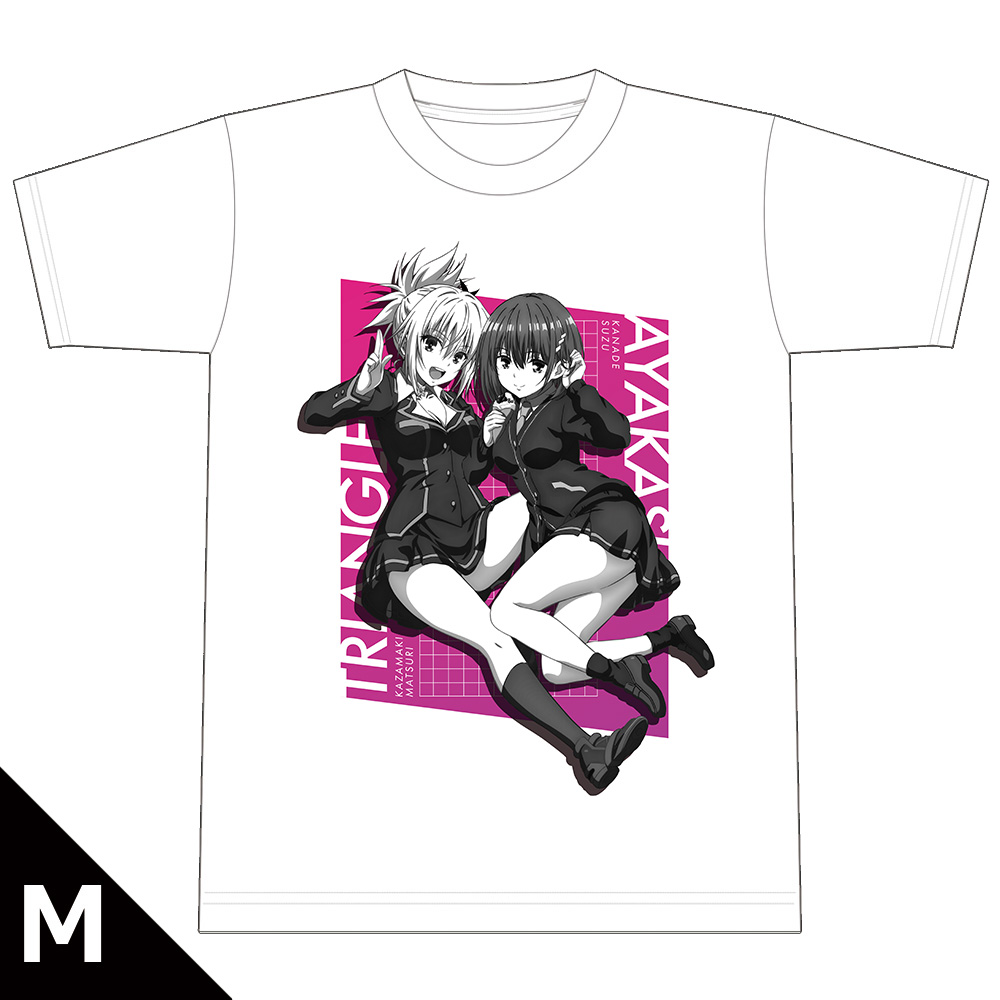 あやかしトライアングル_Tシャツ[祭里&すず] Mサイズ