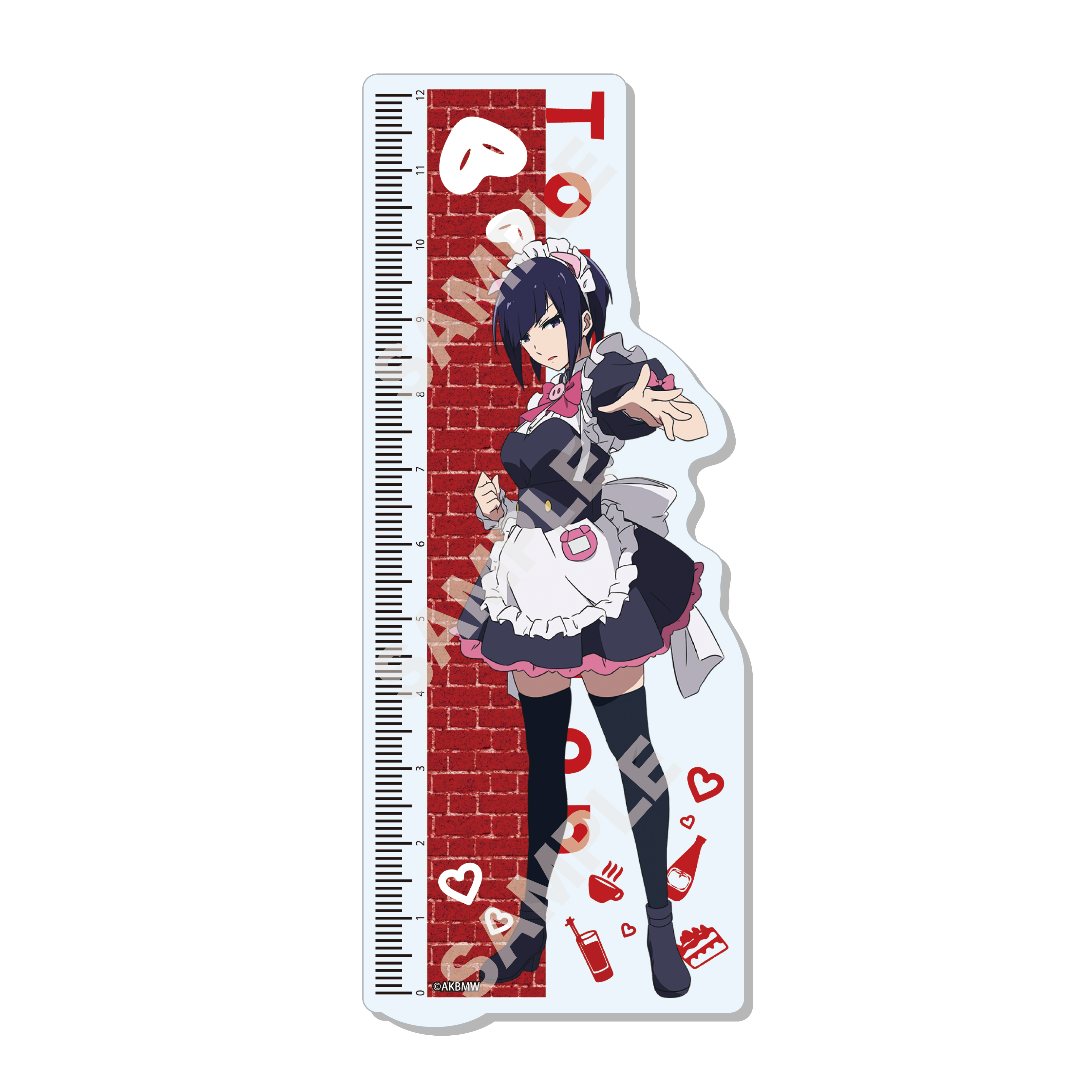 アキバ冥途戦争_3wayキャラメモボード /02 嵐子