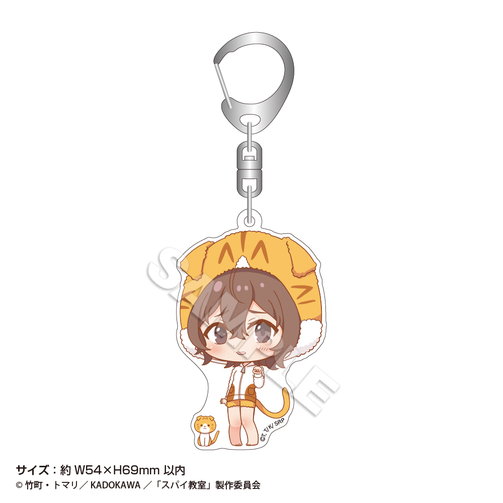 スパイ教室_アクリルキーホルダー Night party サラ