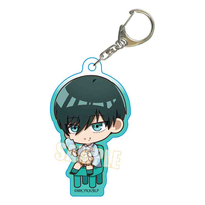 ブルーロック ブルロ_アクリルキーホルダー/糸師 凛 ようちえんver.