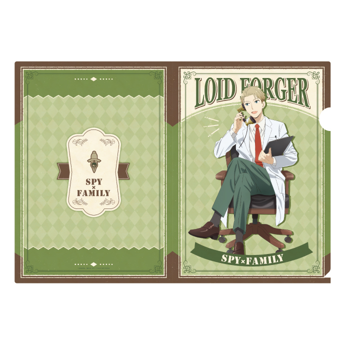 SPY×FAMILY_クリアファイル 1.ロイド・フォージャー