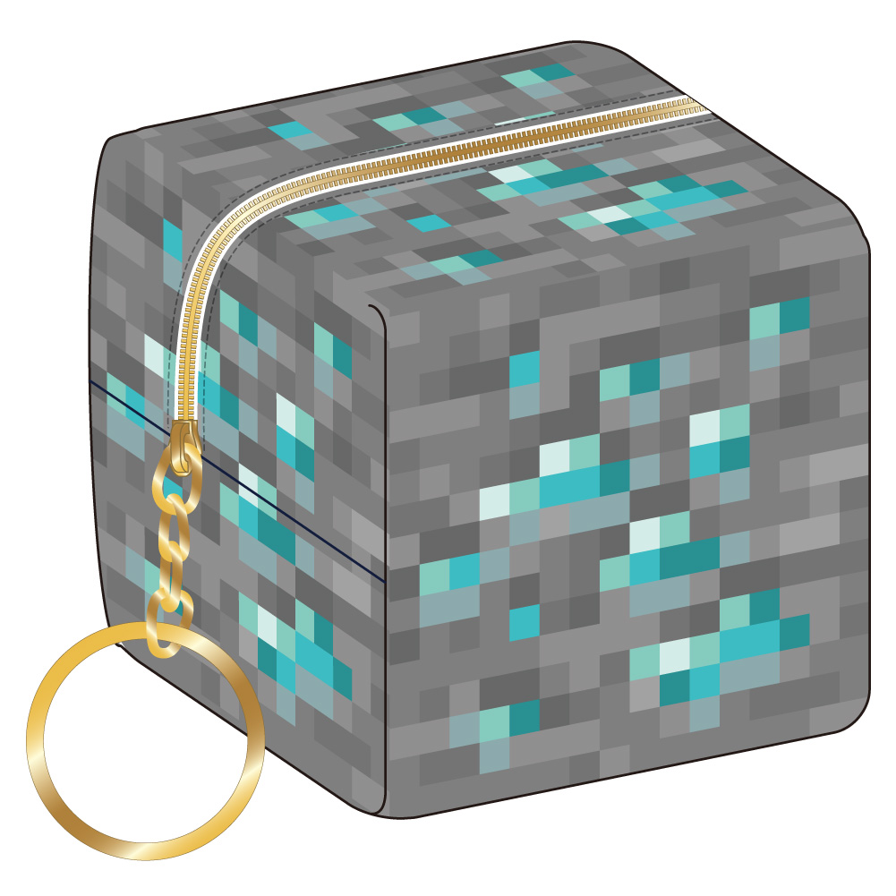 マインクラフト　インテリアマット 2種　 TNT ダイヤブロック マイクラ イオン モール 草津 映画 館 マインクラフト インテリアマット 2