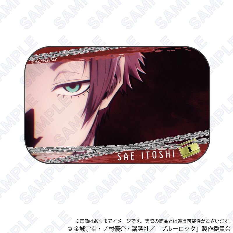 ブルーロック　糸師冴　スクエア缶バッジ　プリンセスカフェ ブルーロック_場面写スクエア缶バッジ 糸師冴 D | ブルーロック公式