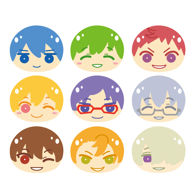 Free!-the Final Stroke-_おまんじゅうにぎにぎマスコット Abox 1BOX