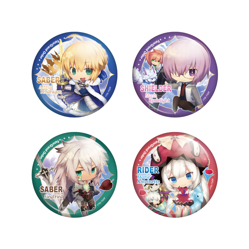 FGO きゃらとりあ スポーツタオル 特典缶バッジ ジャンヌ・ダルク FGO