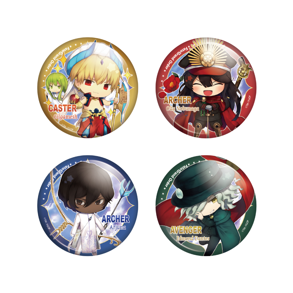 fgo きゃらとりあ 缶バッジセット　シャルルマーニュ② fgo きゃらとりあ 缶バッジセット シャルルマーニュ② Fate