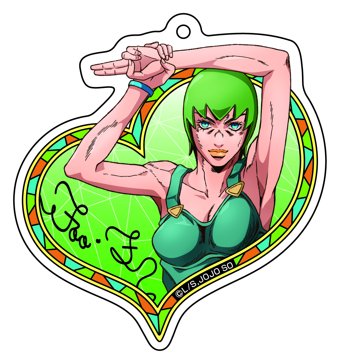 ジョジョの奇妙な冒険 ストーンオーシャン_描き下ろしアクリルキーホルダー【SP】?フー・F