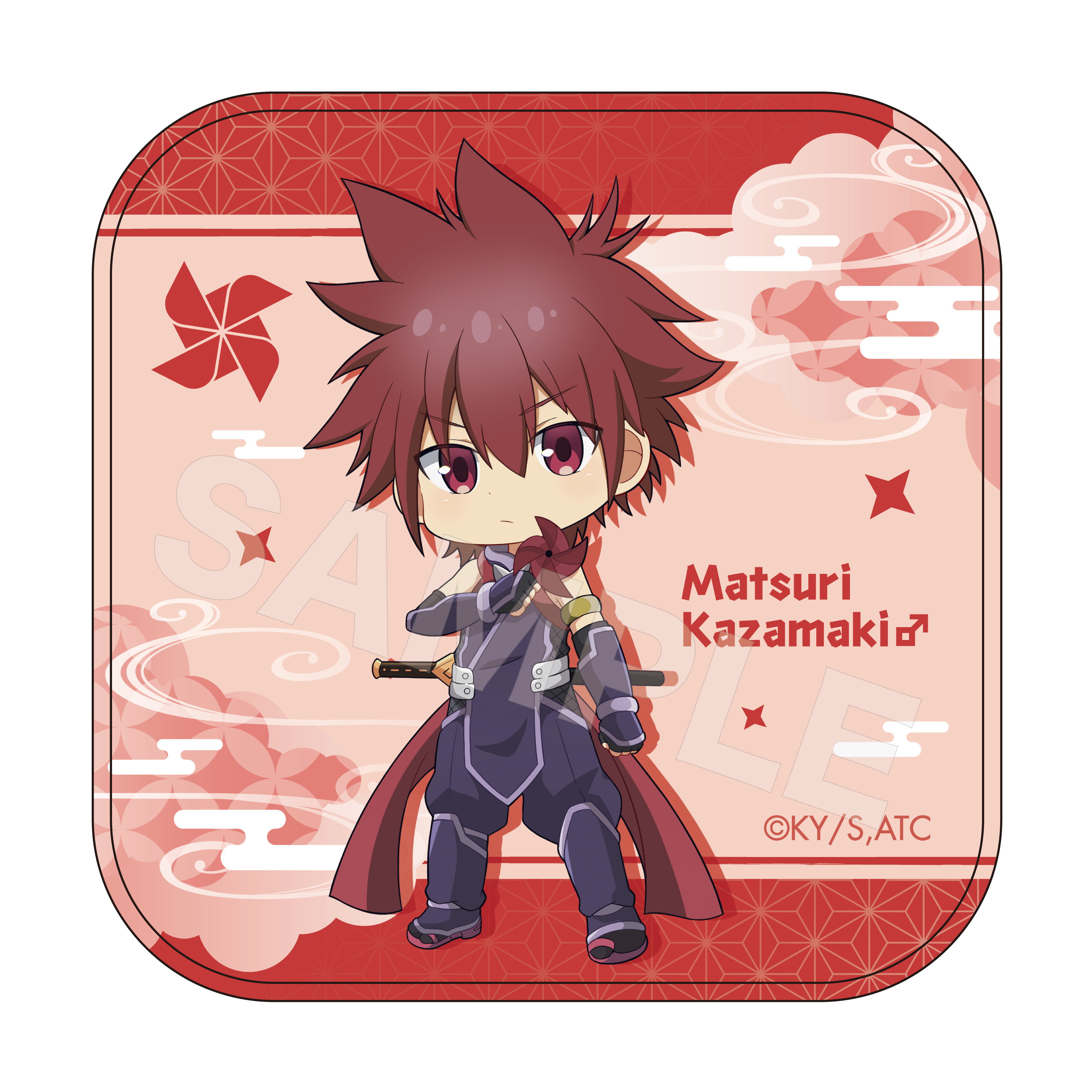 あやかしトライアングル_ミニタオル /01 風巻祭里♂