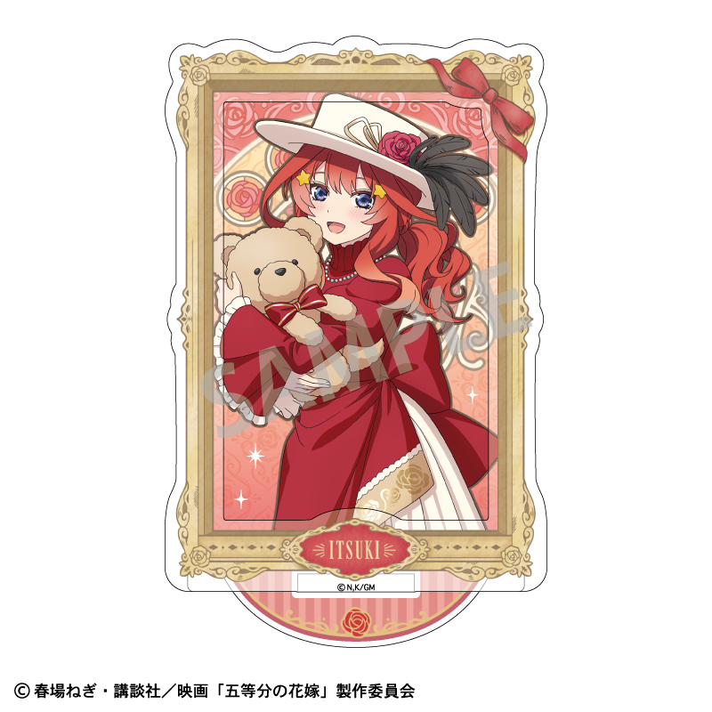 五等分の花嫁_フレームアクリルスタンド_中野五月_アールヌーヴォー