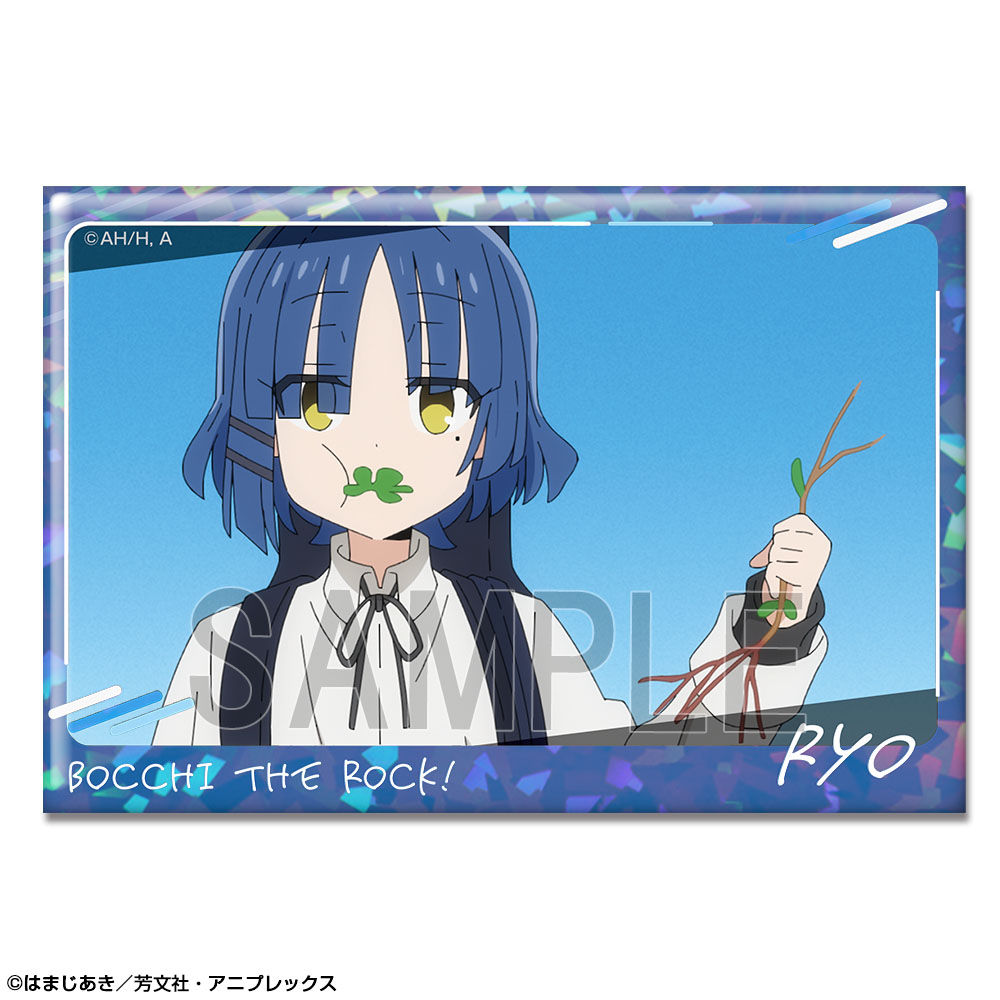 ぼっち・ざ・ろっく！_ホログラム缶バッジ デザイン12(山田リョウ/B)