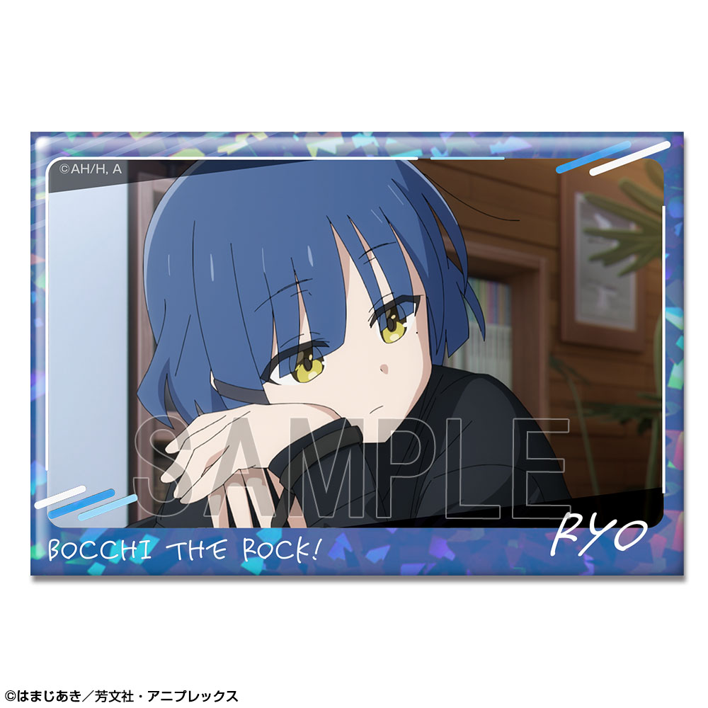 ぼっち・ざ・ろっく！_ホログラム缶バッジ デザイン14(山田リョウ/D)