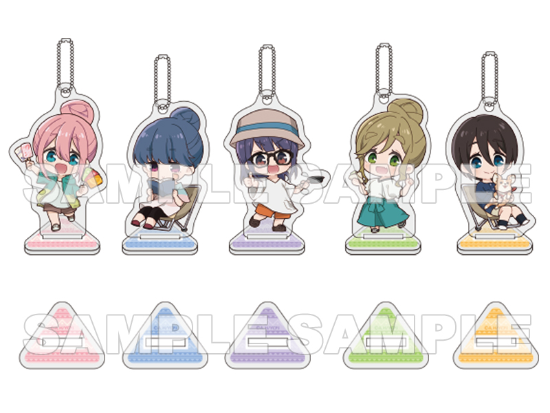 ゆるキャン△_トレーディングミニアクリルスタンド　(単位/BOX)