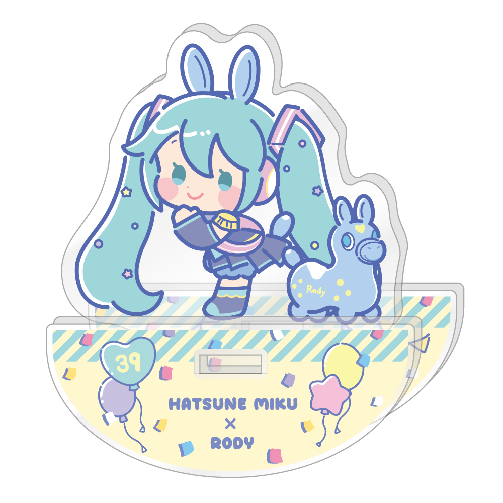 初音ミク×RODY_ゆらゆらミニアクリルスタンド / A