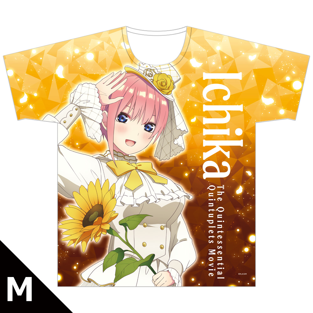 映画 五等分の花嫁_フルグラフィックTシャツA[中野一花 ロリィタファッションver.] Mサイズ